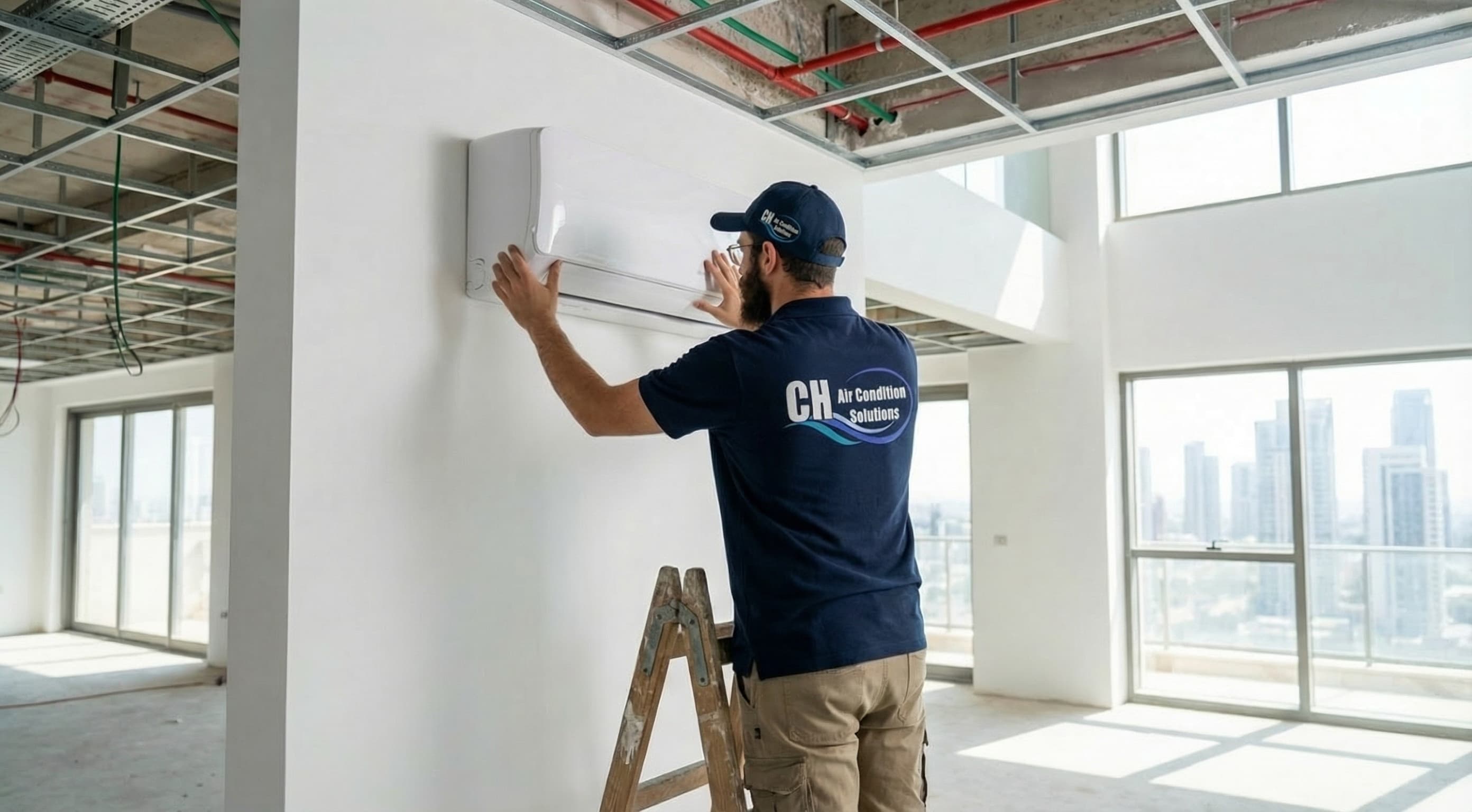 CH מיזוג אוויר - התקנת מזגן