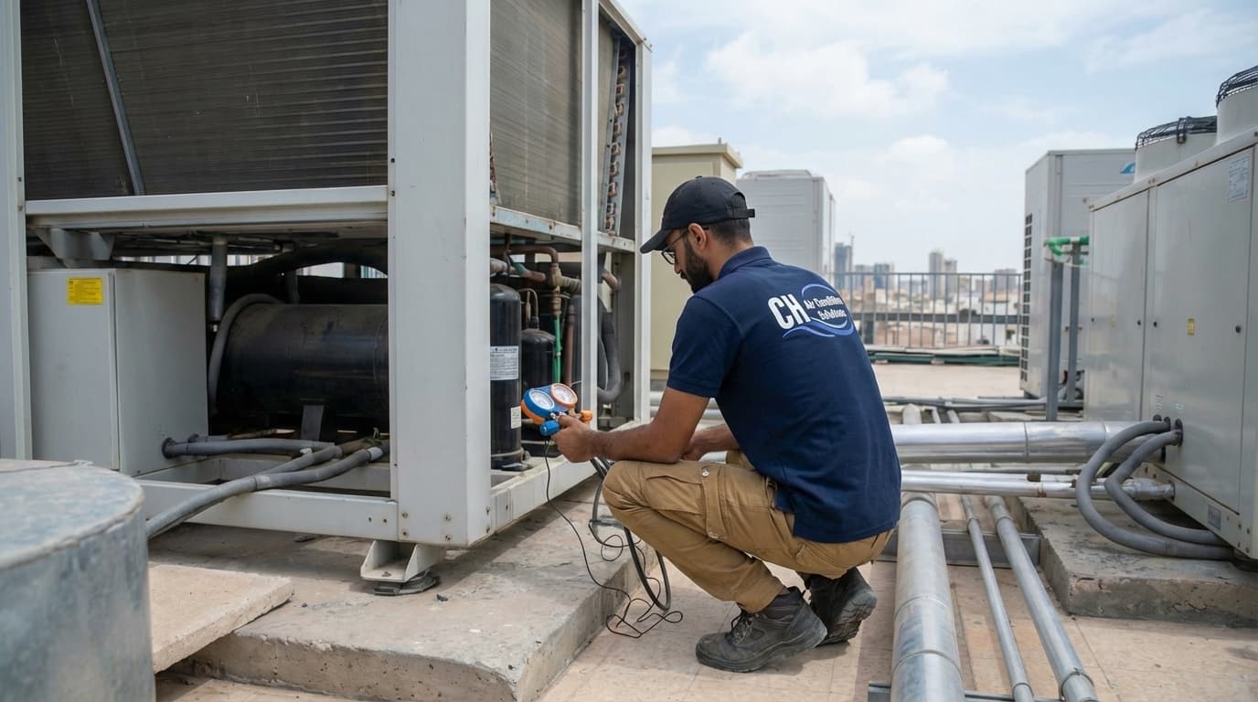 התקנת מזגן עילי