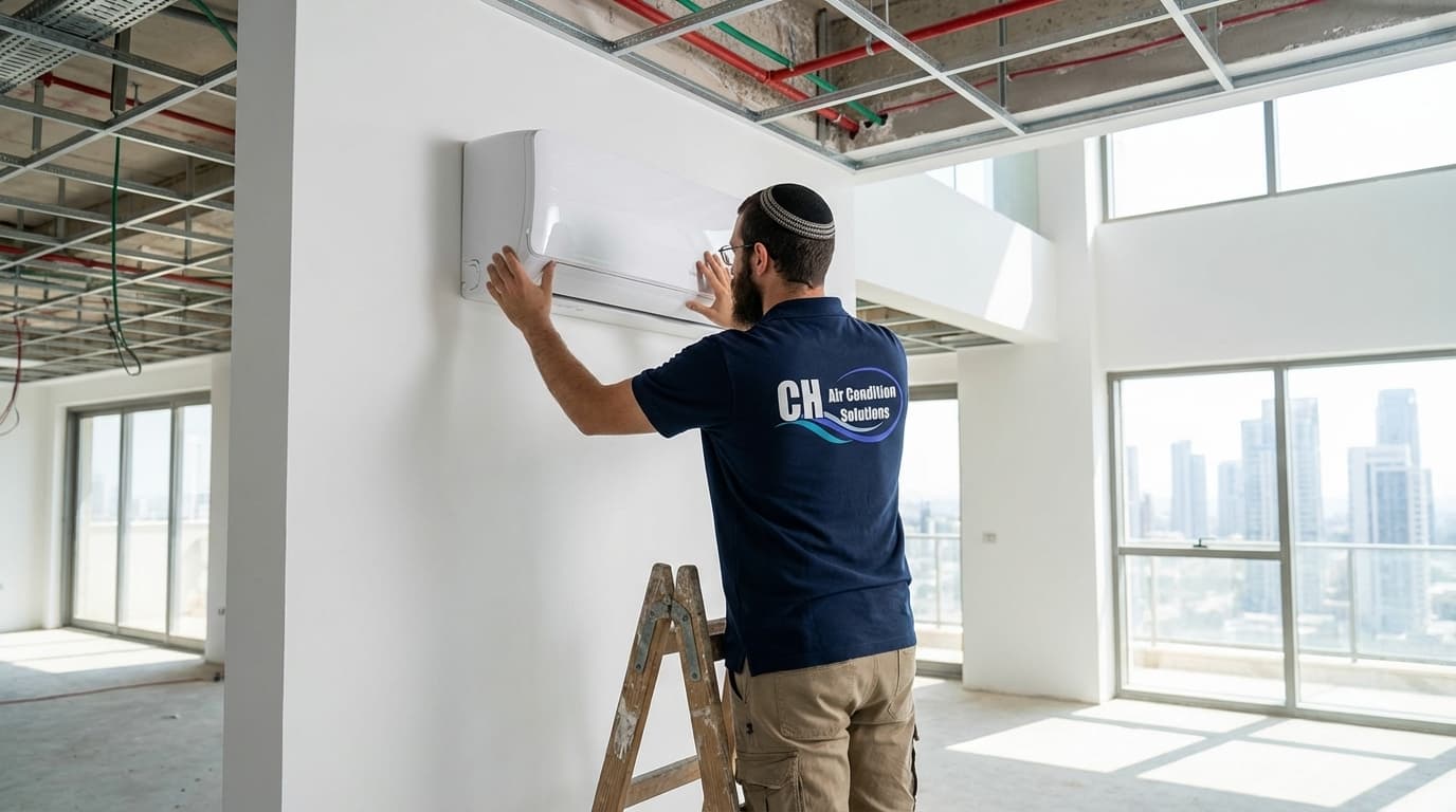 CH מיזוג אוויר - התקנת מזגן